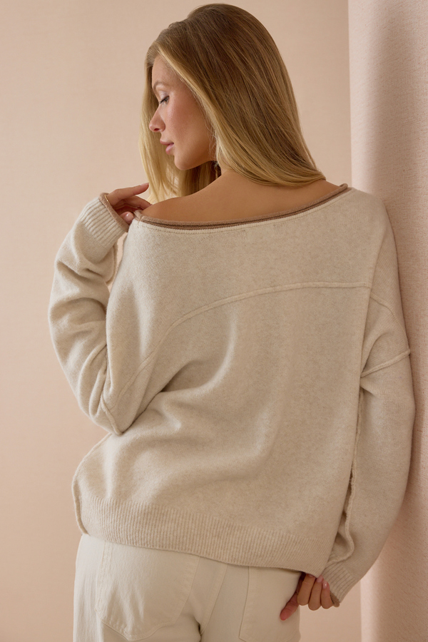 Boden Contrast Sweater Detail 8 - Altar'd State