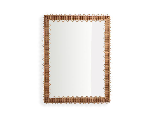 Cora Rattan Mirror - Altar'd State - 