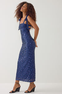 Ginny Sequin Maxi Dress Detail 5 - Altar'd State