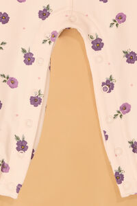 Janie Floral Flutter Overalls Detail 4 - Altar'd State