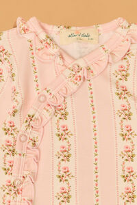 Antoinette Floral Snap Top Set Detail 3 - Altar'd State