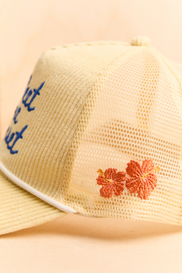Meet Me at the Sunset Cord Hat Detail 3 - Altar'd State