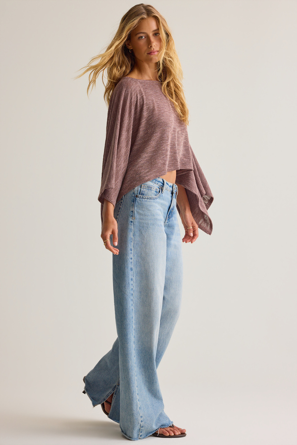 Peggy Poncho Top Detail 4 - Altar'd State