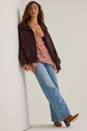 Hailey Suede Jacket - Altar'd State