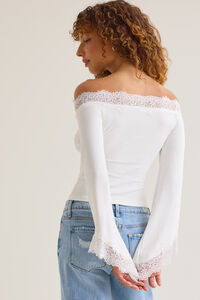Reagan Lace Long Sleeve Top Detail 6 - Altar'd State