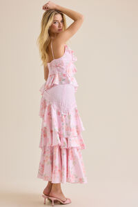 Shannon Floral Maxi Dress Detail 4 - Altar'd State