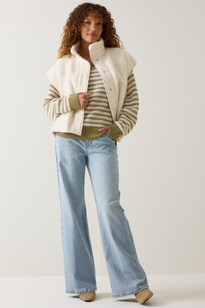 Kaia Sherpa Vest - Altar'd State - 