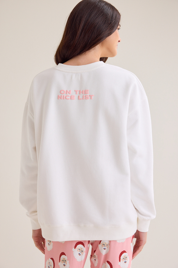 Mama Claus Sweatshirt Detail 4 - Altar'd State