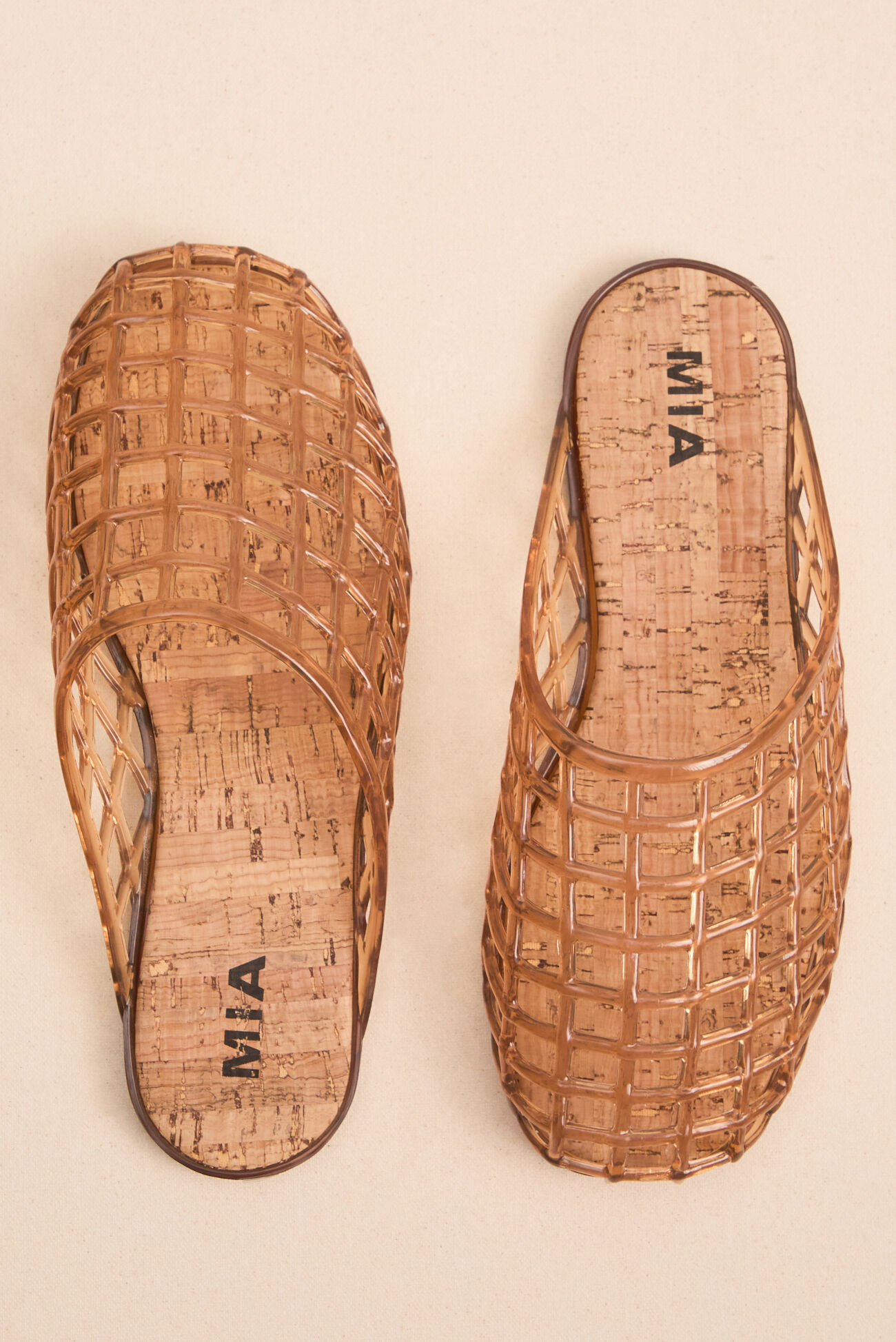 Darby Jelly Cage Mule Flat