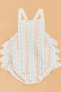 Tulip Stripe Ruffle Sunsuit - Altar'd State