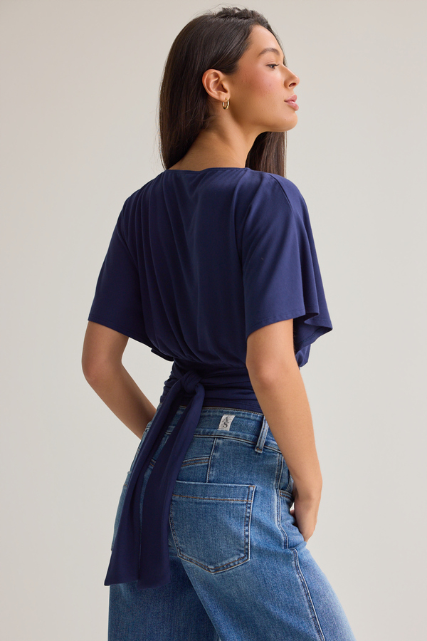 Mina Boatneck Fitted Top Detail 5 - Altar'd State