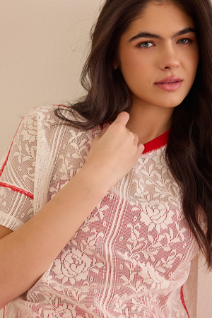 Movement Lace Tee - Altar'd State - 