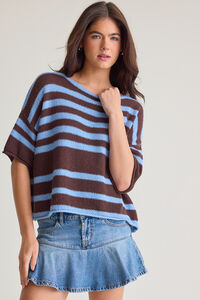Virella Ruffle Denim Mini Skort Detail 3 - Altar'd State