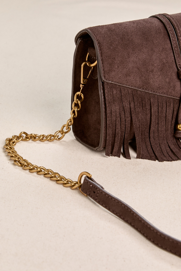Lainey Fringe Mini Crossbody Detail 3 - Altar'd State