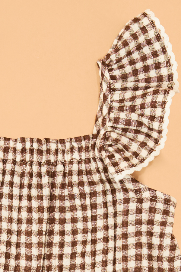Kylie Gingham Bubble Detail 2 - Altar'd State