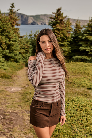 Declan Striped Long Sleeve - Altar'd State - 