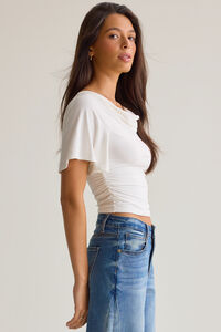 Amaris Cowl Neck Top Detail 4 - Altar'd State