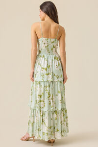Kellsini Floral Maxi Dress Detail 5 - Altar'd State