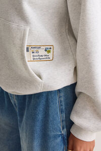 Live in the Moment Globe Hoodie Detail 5 - Altar'd State