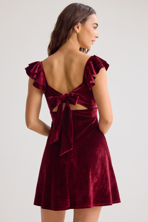 Juliette Velvet Mini Dress - Altar'd State