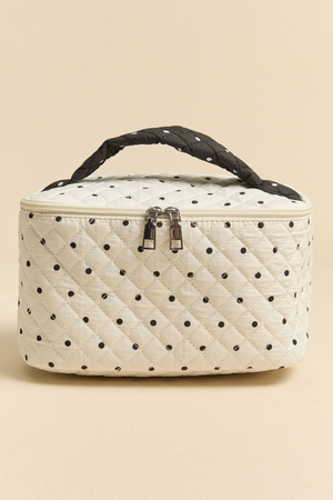 Jet Set Polka Dot Cosmetic Bag - Altar'd State