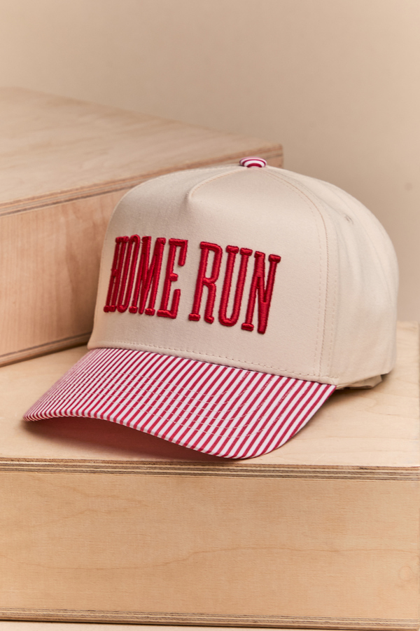 Home Run Stripe Trucker Hat - Altar'd State