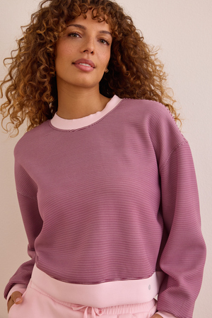 Supersoft Striped Pullover - Altar'd State - 