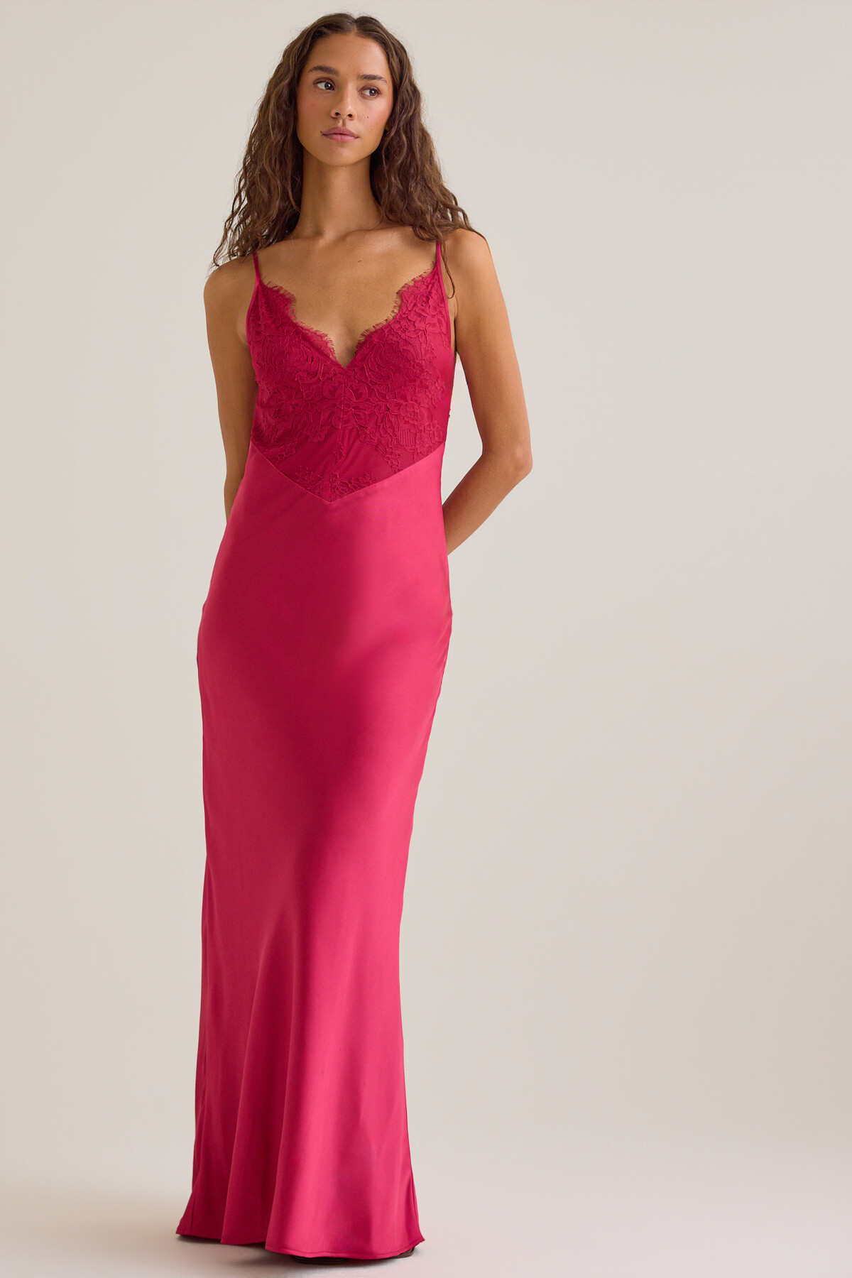 Twyla Satin Maxi Dress
