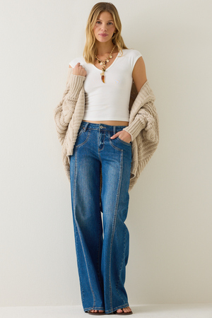 Luna Open Front Cardigan - Altar'd State - 