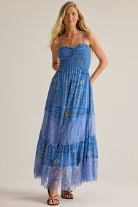Edith Floral Maxi Dress Detail 3 - Altar'd State