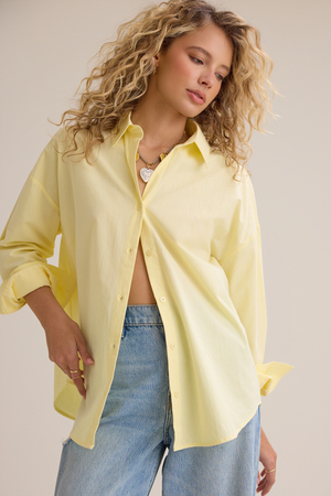 Liana Button Up Top - Altar'd State