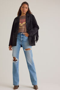 Beth Fringe Jacket Detail 2 - Altar'd State