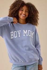 Boy Mom Graphic Sweatshirt Detail 2 - Altar'd State