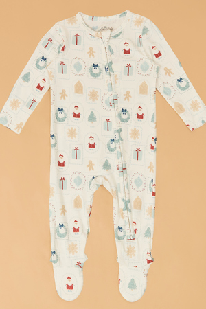 Christmas Tiles Footie - Altar'd State - 