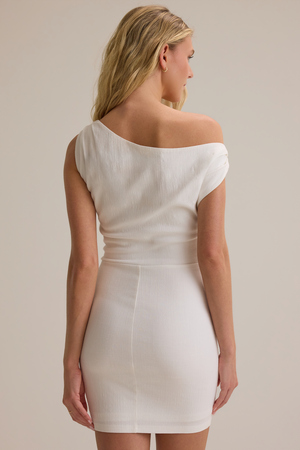 Evie Asymmetrical Mini Dress - Altar'd State - 