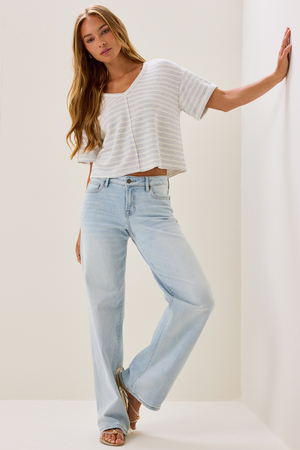 Sheridan V-Neck Top - Altar'd State - 