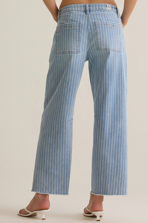 Masyn Striped Barrel Pant - Altar'd State - 