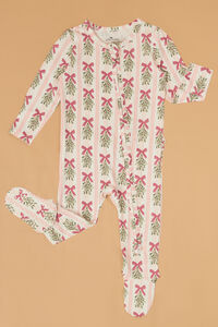 Mistletoe Magic Ruffle Footie Detail 2 - Altar'd State