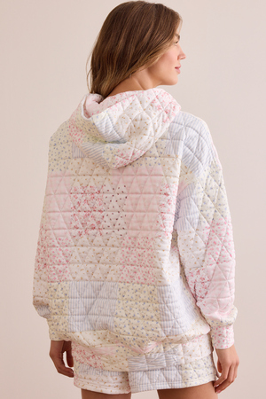 Move Free Patchwork Hoodie - Altar'd State - 
