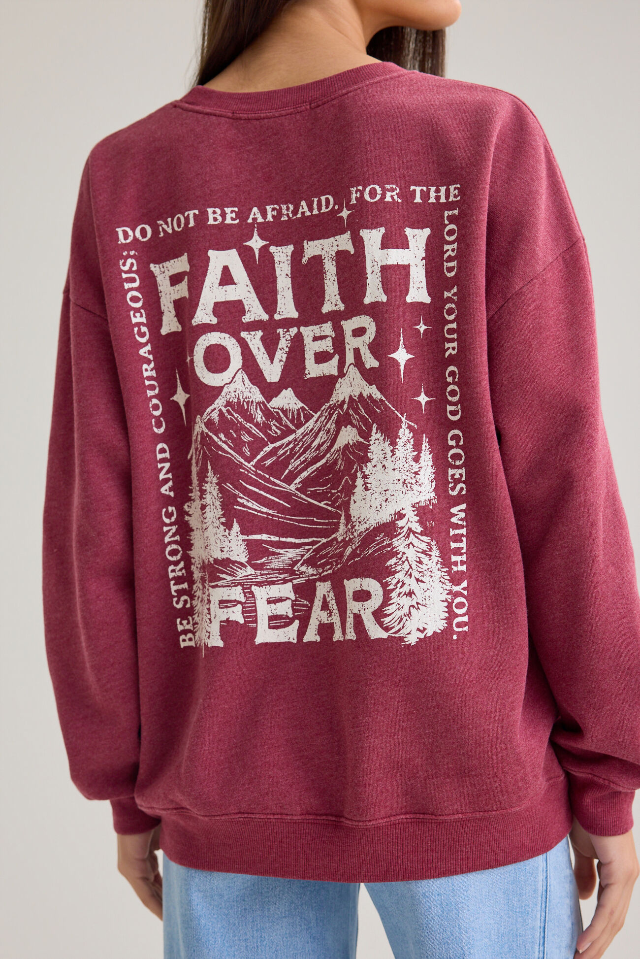 Faith Over Fear Pullover