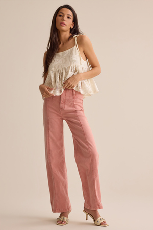 Mona Wide Leg Jeans - Altar'd State - 