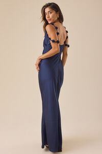 Scarlett Satin Maxi Dress Detail 5 - Altar'd State