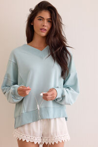 Go Time Pullover Detail 4 - Altar'd State