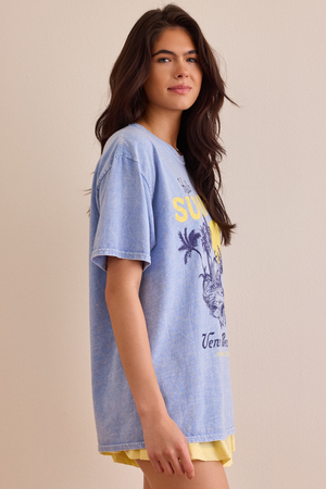 Hello Summer Oversize Tee - Altar'd State - 
