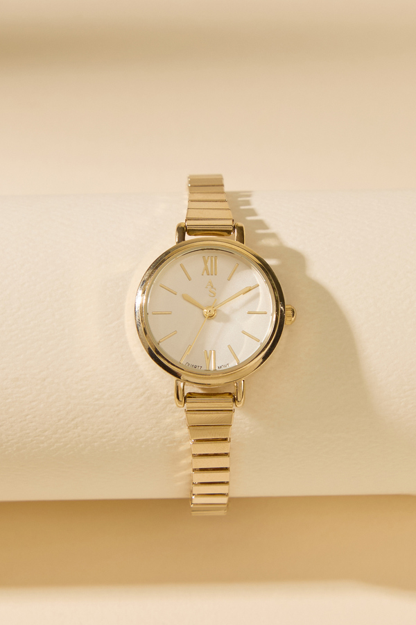 Dainty Round Stretch Watch Detail 2 - Altar'd State