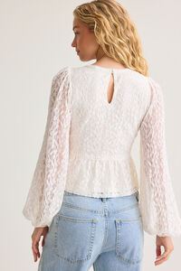 Lovely Lace Babydoll Top Detail 5 - Altar'd State