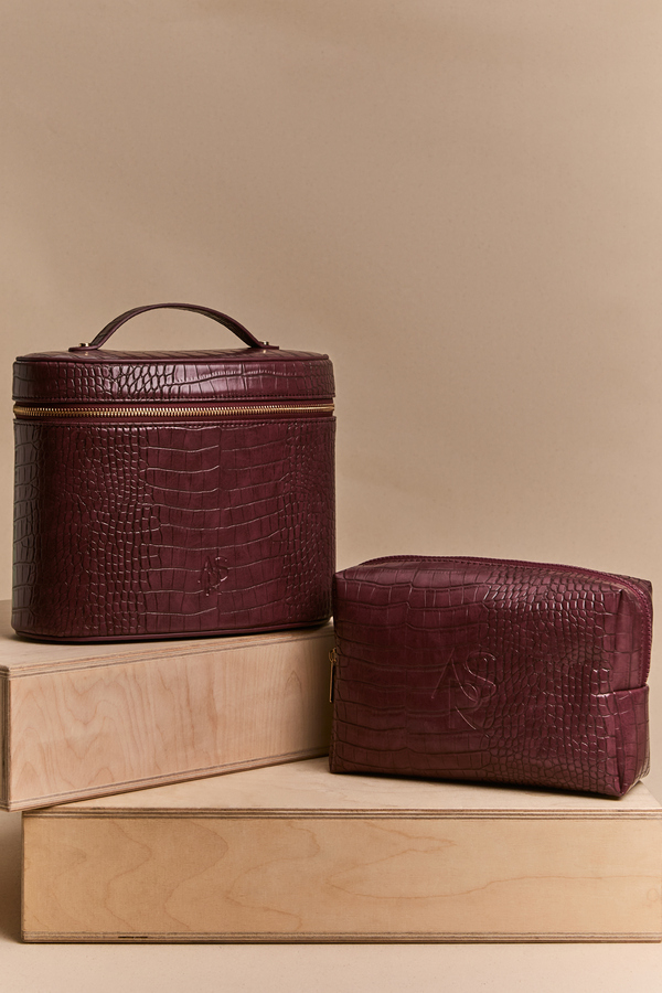 Locker Croc Cosmetic Bag Detail 2 - Altar'd State