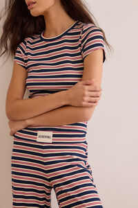 Classic Coast Stripe Top Detail 3 - Altar'd State