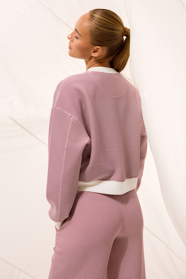 Supersoft Striped Pullover Detail 6 - Altar'd State