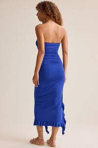 Kailen Strapless Ruffle Dress Detail 7 - Altar'd State